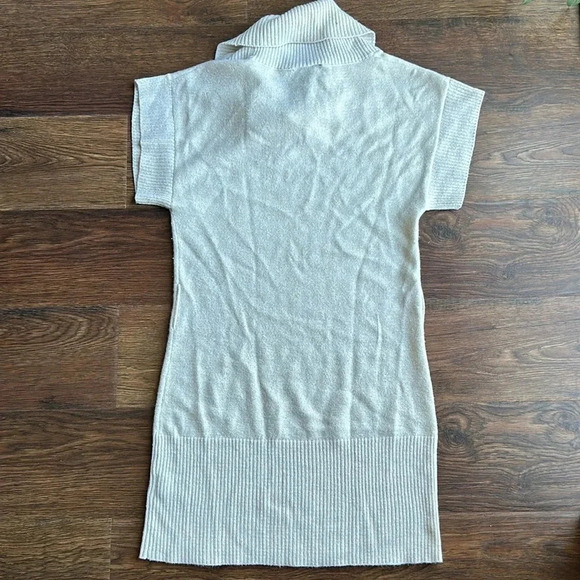 A. Byer Sweater Dress | Short Sleeve Sweater Dress | A. Byer | Cream Sweater - Picture 2 of 9